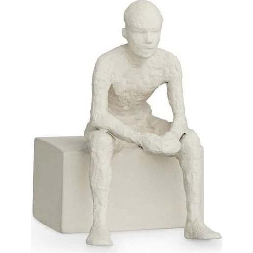 Kähler Design - Statua The Reflective One, Bianco, 14x9x12 cm
