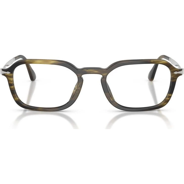 Persol PO 3381V Occhiali da Vista Unisex Verde Geometrico