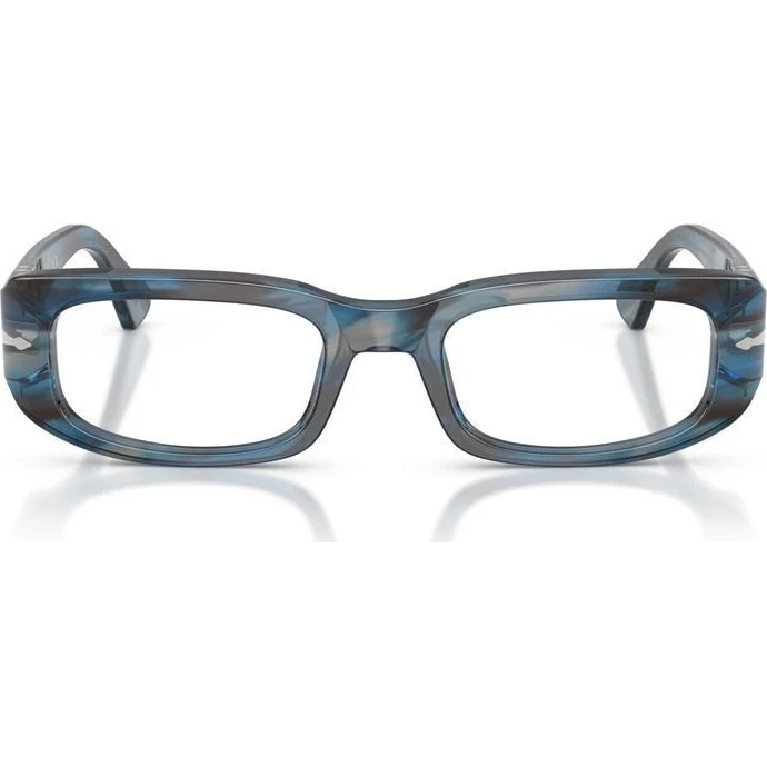 Persol PO 3388V Occhiali da Vista Rettangolari Blu Unisex