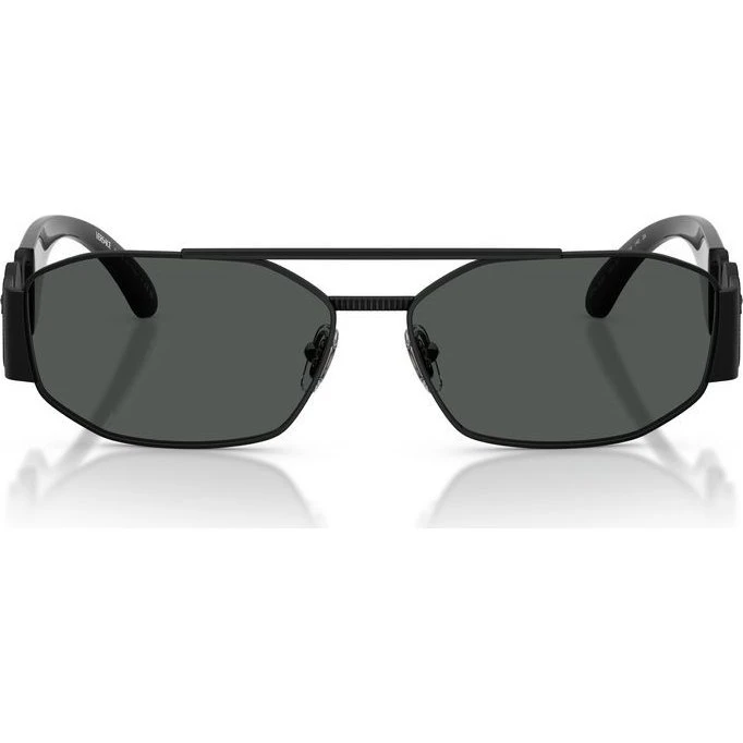 Versace Occhiali da Sole VE 2287 Uomo - Nero Geometrico 58mm
