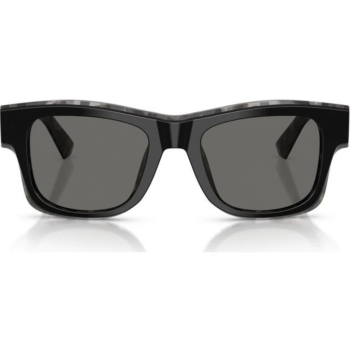Dolce & Gabbana DG 4515 Occhiali da Sole Uomo Neri Quadrati 52mm