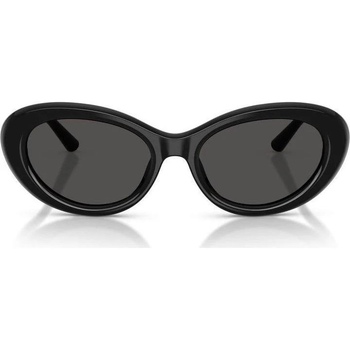 Dolce & Gabbana DG 4519 Occhiali da Sole Donna Ovali Nero Grigio
