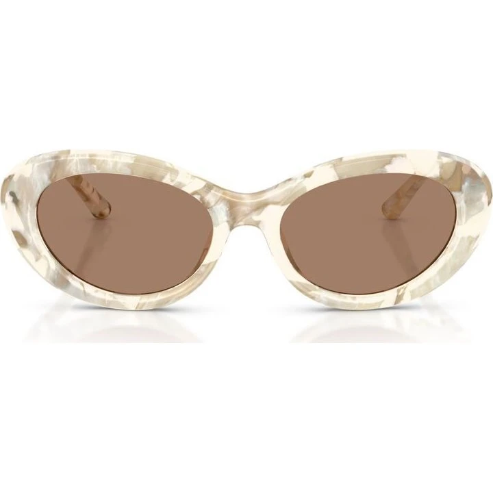 Dolce & Gabbana DG 4519 Occhiali da Sole Donna Avana Ovali