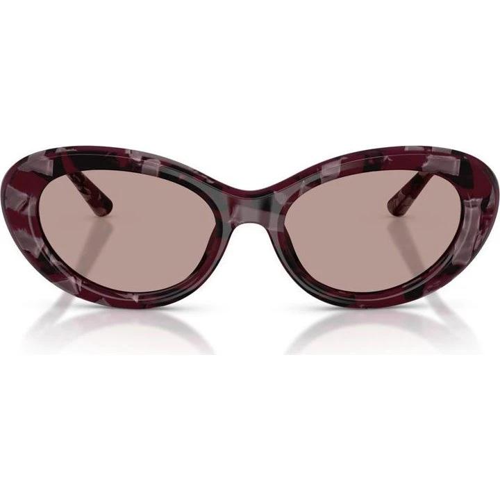 Dolce & Gabbana DG 4519 Occhiali da Sole Donna Avana Ovali