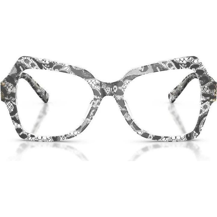 Dolce & Gabbana DG 3429 Occhiali da Vista Donna Nero Farfalla