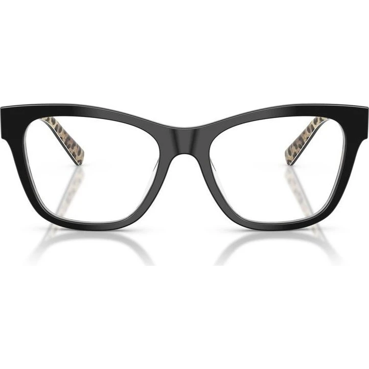 Dolce & Gabbana DG 3430 Occhiali da Vista Donna Neri Squadrati