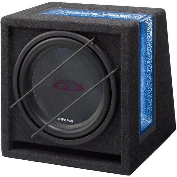Alpine SBG-1244BR Subwoofer 12'' 800W Cassa Passiva