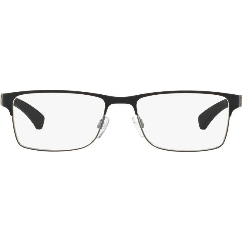 Emporio Armani EA 1052 Occhiali da Vista Uomo Nero Geometrici