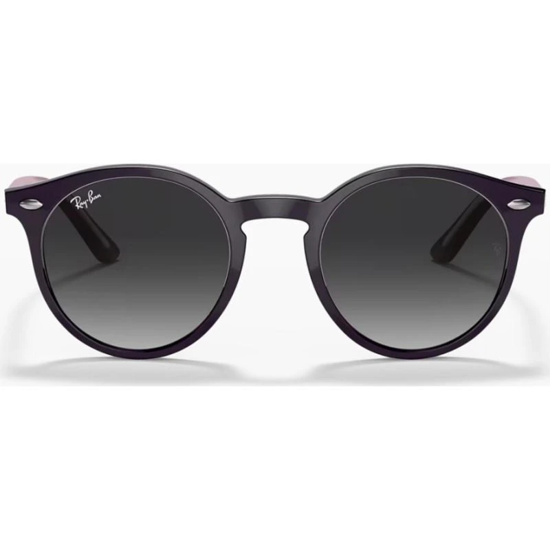 Ray-Ban RJ 9064S Junior Occhiali da Sole Rotondi Nero/Grigio