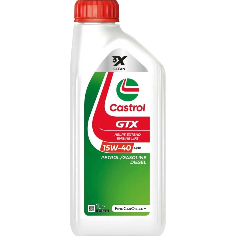 Castrol GTX 15W40 Olio Motore 1 Litro