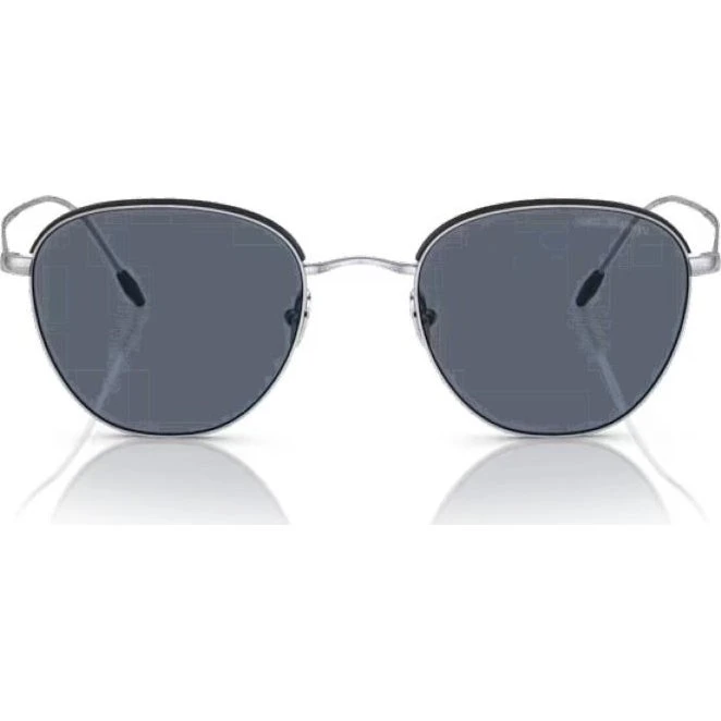 Giorgio Armani Frames Of Life AR 6048 Occhiali da Sole Uomo Argento