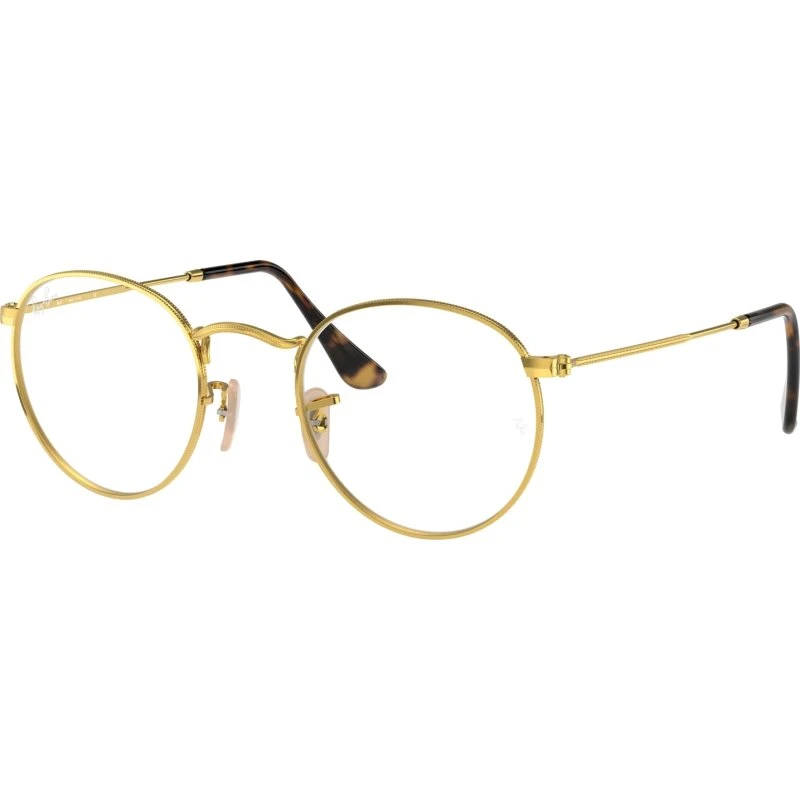 Ray-Ban RX3447V Round Metal: Occhiali da Vista Rotondi Oro
