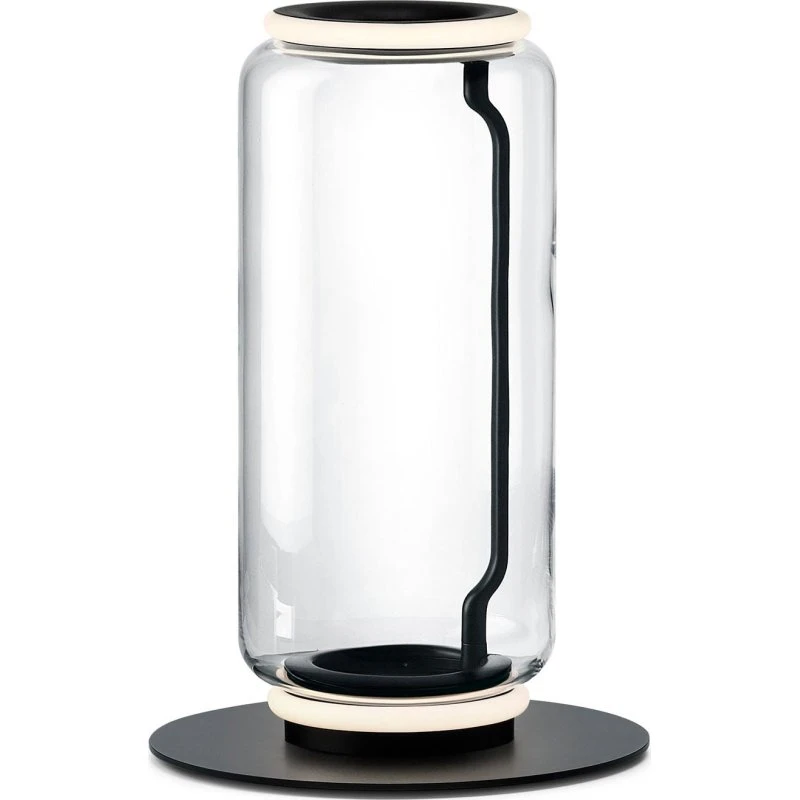 FLOS Noctambule F1 Piantana Cilindro Alto con Vetro Soffiato