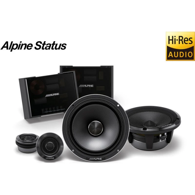 Alpine HDZ-65C Kit Altoparlanti 2 Vie 6-1/2" Hi-Res