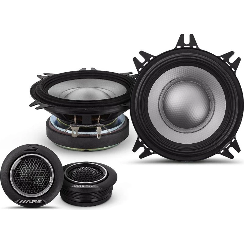 Alpine S2-S40C Altoparlanti 2 Vie 4" Hi-Res Coppia