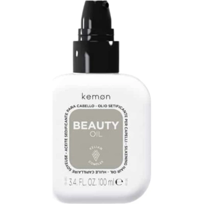 Kemon Beauty Oil Olio Setoso per Capelli con Argan e Mandorle