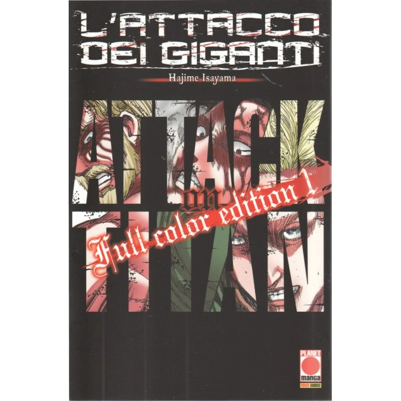 L'Attacco dei Giganti Full Color Edition 1 - Panini Comics