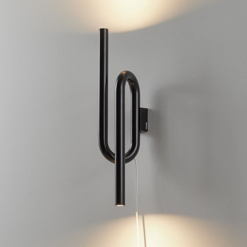 Foscarini Tobia Applique a LED con Cavo Nero