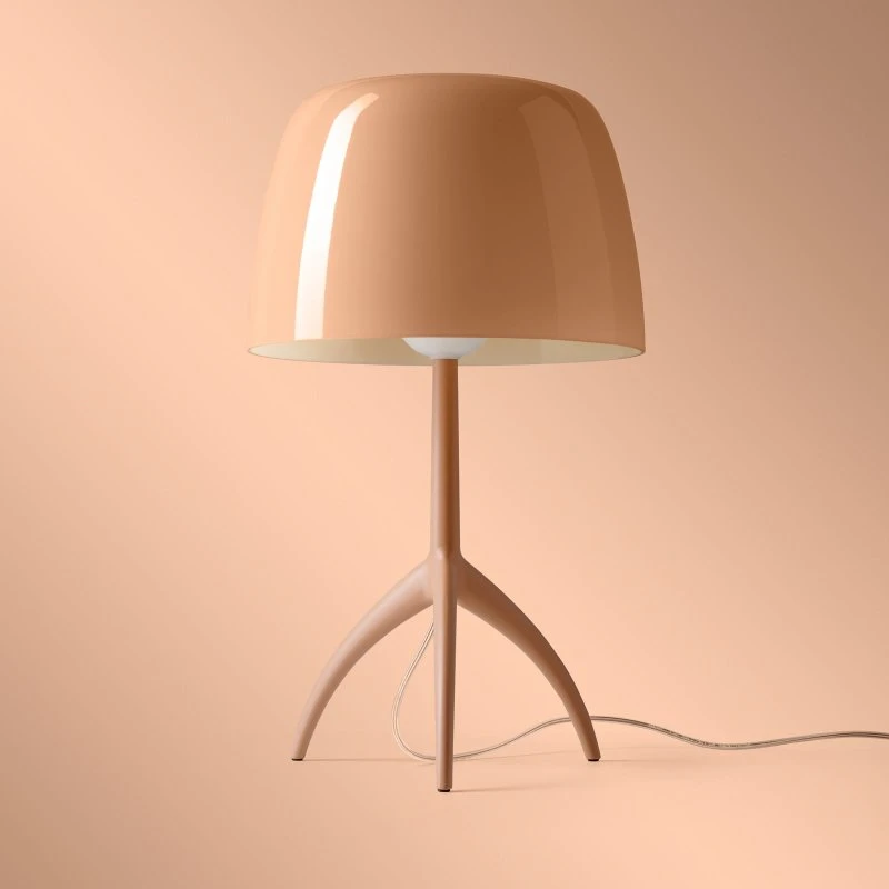 Foscarini Lumiere Nuances Lampada da Tavolo LED Rosa Dimmerabile