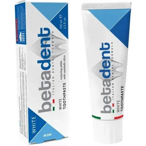Betafarma Dentifricio Betadent White, 100 ml