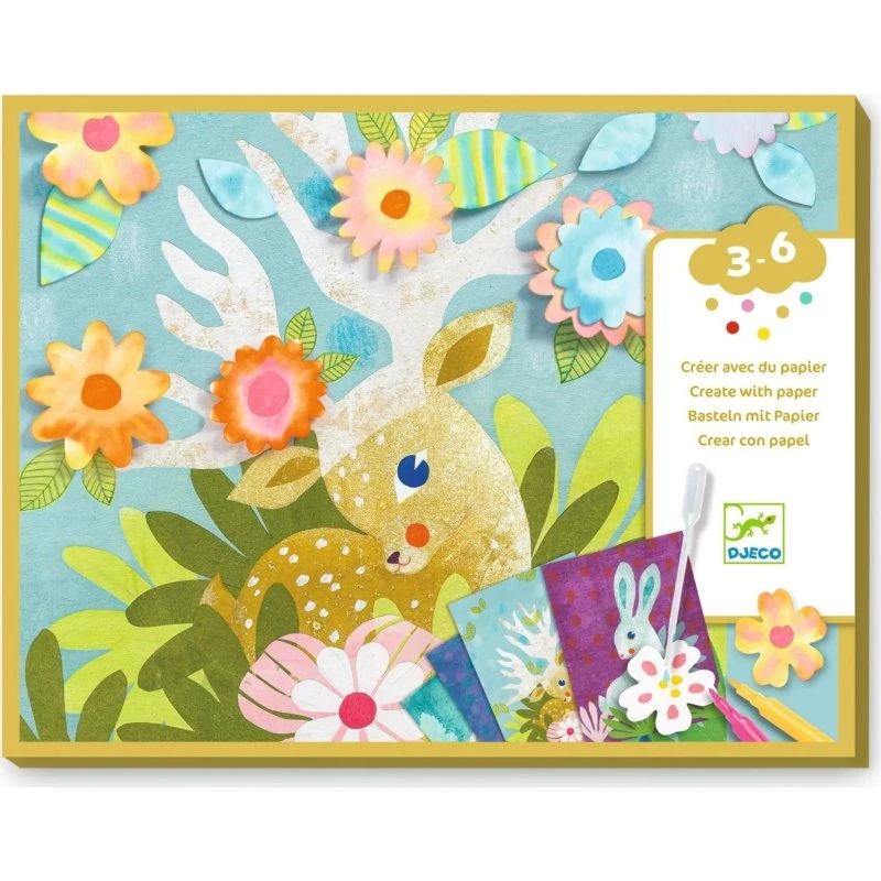 Djeco Set Artistico Animali della Foresta