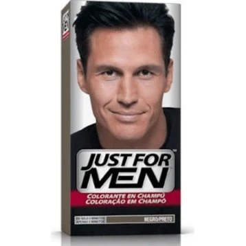 Just For Men Shampoo Antietà Colorante Nero 100 ml