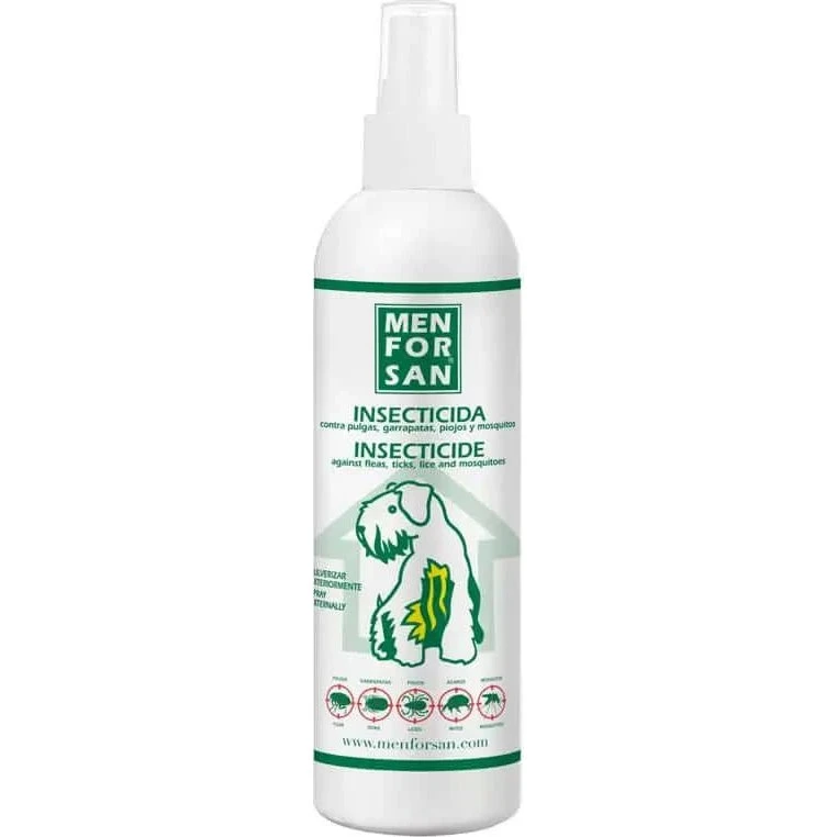 Menforsan Insetticida per cani con tetrametrina e permetrina 500 ml