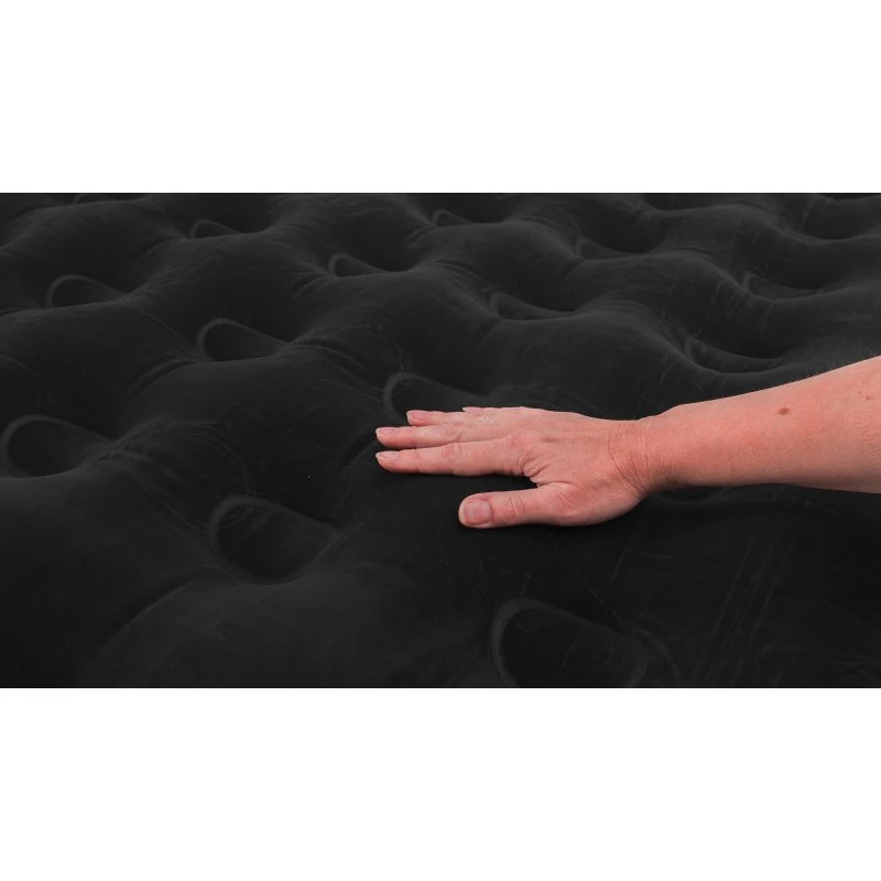 Outwell Classic Double Materasso Gonfiabile 185x130 cm Nero/Grigio