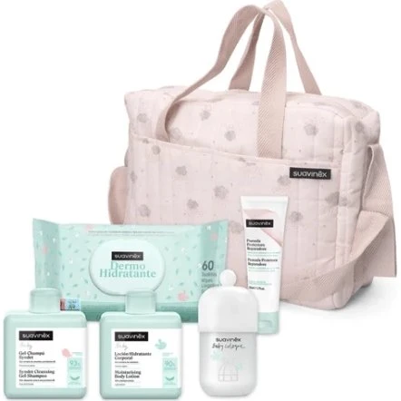 Suavinex Set Rosa Portafoglio e Kit Cura Bambino