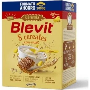 Blevit Plus Superfiber 8 Cereali Miele 1000g