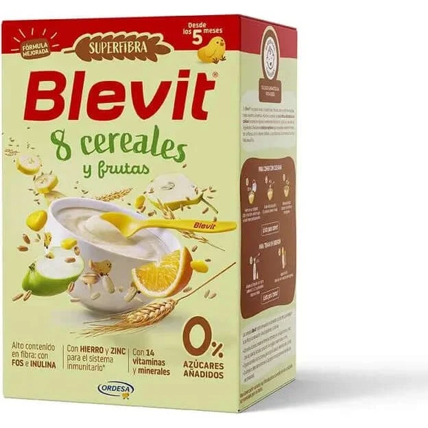 Blevit Superfiber 8 Cereali e Frutta 500g