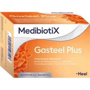 Heel Medibiotix Gasteel Plus 30 Bastoncini