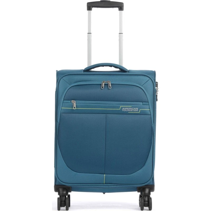 American Tourister Deep Dive Valigia Trolley 80 cm Teal/Lime