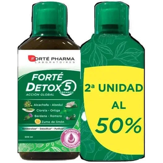 Forté Pharma Forté Detox Duo Pack 5 Organi