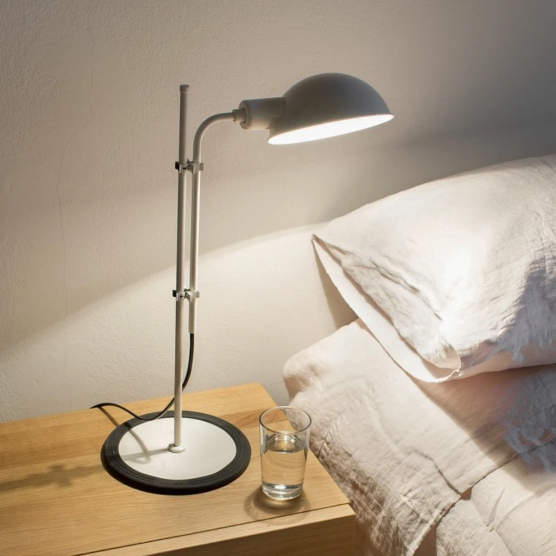 MARSET Funiculí Lampada da Tavolo - Bianco Perla