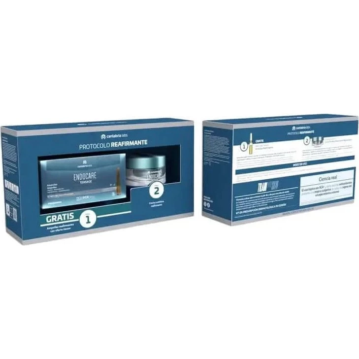 Endocare Protocollo Rassodante Tensage con Fiale e Crema