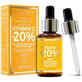 Biovene Siero Viso alla Vitamina C 20% con Acido Ialuronico 30ml