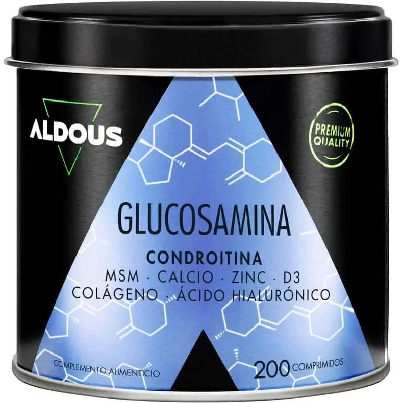 Aldous Bio Glucosamina, Condroitina, MSM, Collagene e Vitamina D3