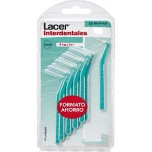 Lacer Spazzolino Interdentale Angolare Extrafine - 10 pezzi