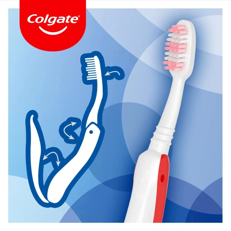 Colgate Spazzolino da Viaggio Pieghevole Morbido