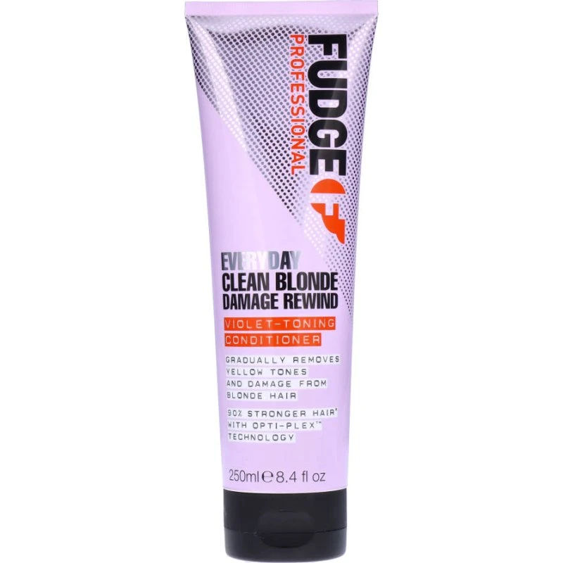 Fudge Everyday Clean Blonde Damage Rewind Violet-Toning Conditioner 250 ml