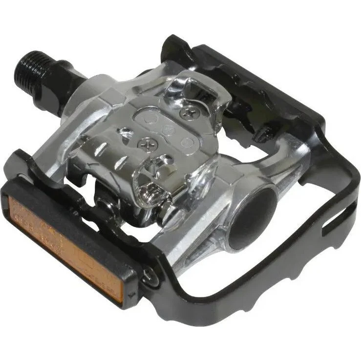 NEWTON Pedali Semiautomatici MTB con Tacchette Alluminio