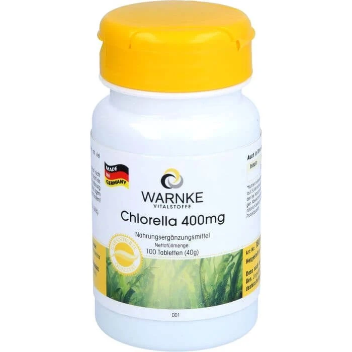 Warnke Vitalstoffe Clorella 400 mg - 100 Compresse