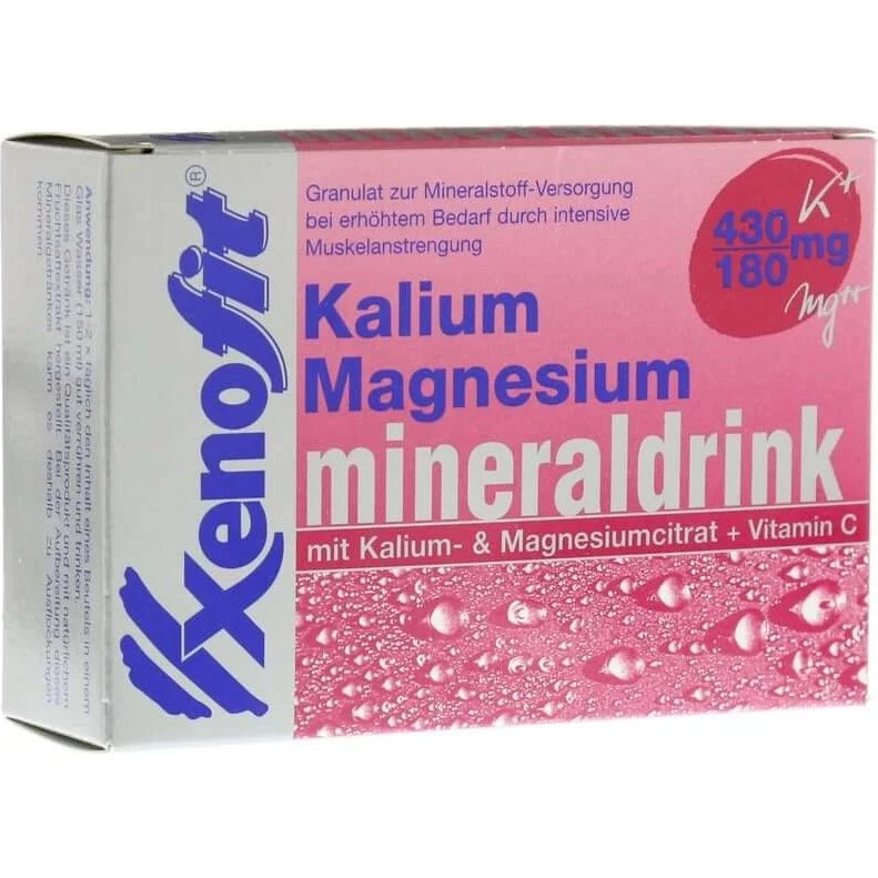 Xenofit Potassio, Magnesio e Vitamina C - 20 bustine gusto ribes
