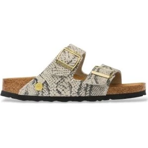 Birkenstock Arizona Suede Beige Grigio Donna - 38