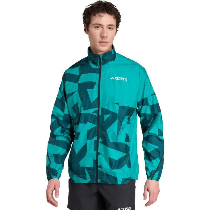 Giacca antivento adidas Terrex Multi Printed