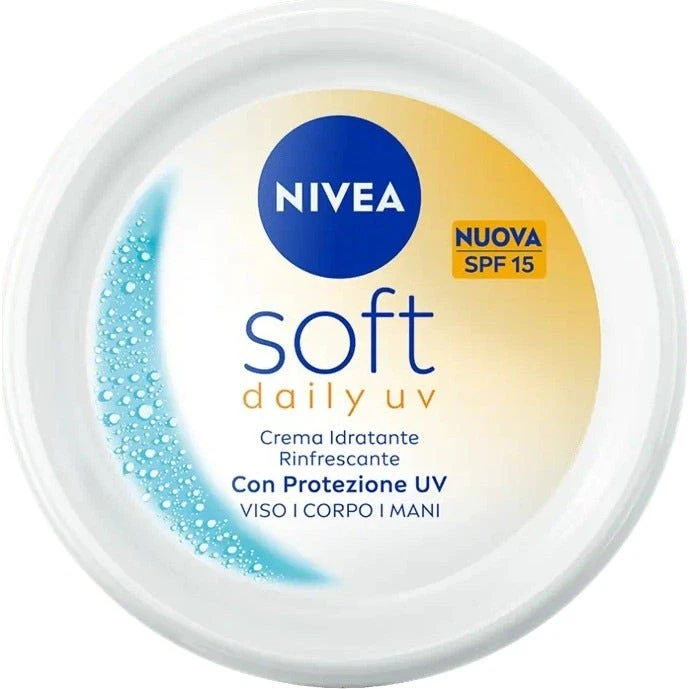 Nivea Soft Daily UV Crema Idratante SPF15 100ml