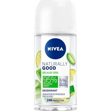 Nivea Naturally Good Deodorante Roll-On Aloe Vera 50 ml