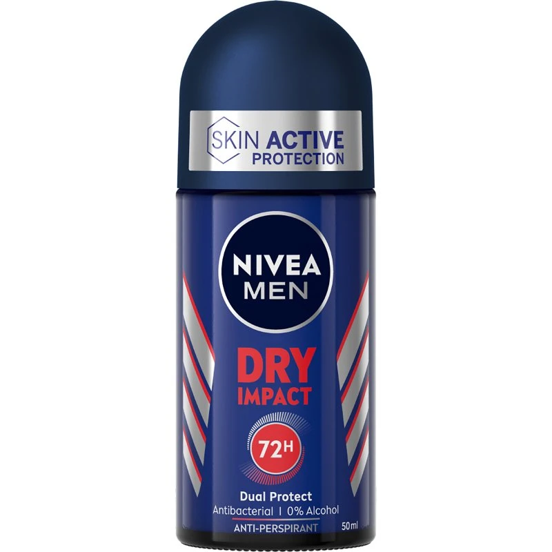 Nivea Deodorante Roll-On Men Dry Impact 50 ml