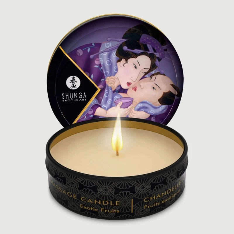Shunga Candela da Massaggio Aroma Frutti Esotici 30 g